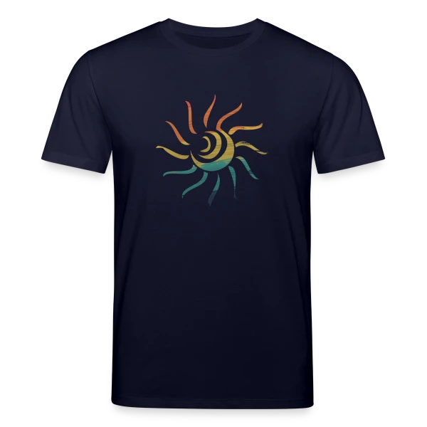 Maquette de T-shirt bio CREATOR Stanley/Stella Unisexe « Soleil d'Été Tropical » à personnaliser