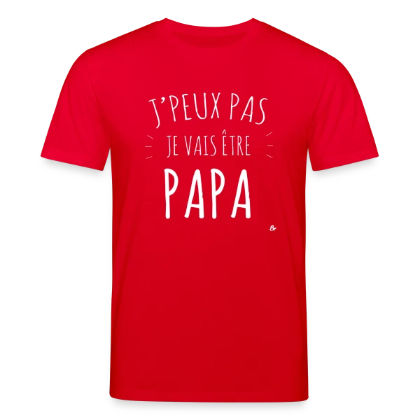 Maquette de Futur Papa - J'peux pas je vais être PAPA (Annonce Bébé) à personnaliser