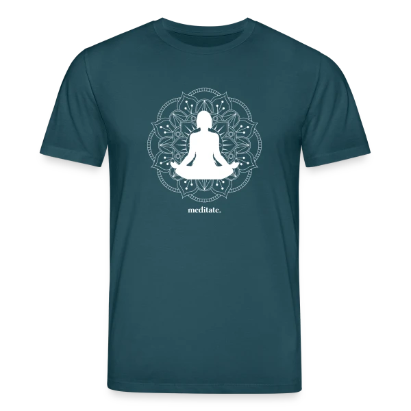 Maquette de T-shirt bio CREATOR Stanley/Stella Unisexe « Yoga: Harmonie Corps & Esprit » à personnaliser