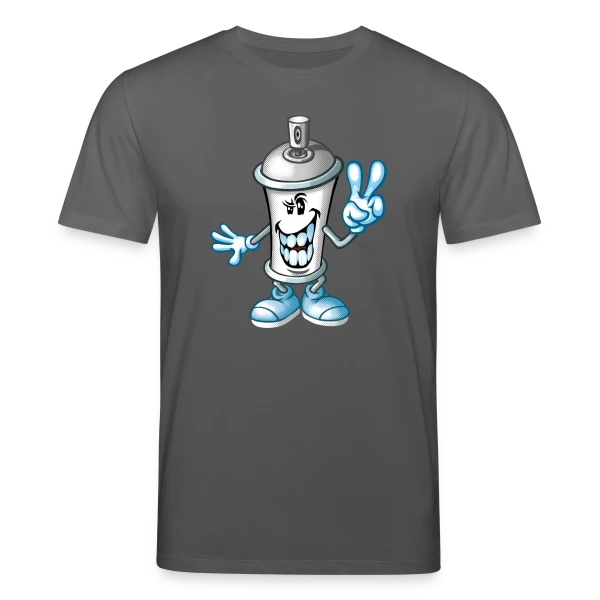 Maquette de T-shirt bio CREATOR Stanley/Stella Unisexe « Bombe de Peinture Cartoon : Street Art Fun » à personnaliser