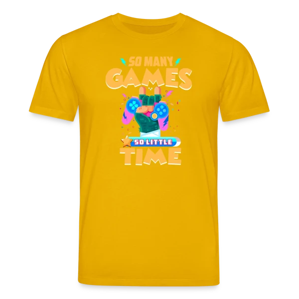 Maquette de T-shirt bio CREATOR Stanley/Stella Unisexe « Style Gaming Rétro » à personnaliser