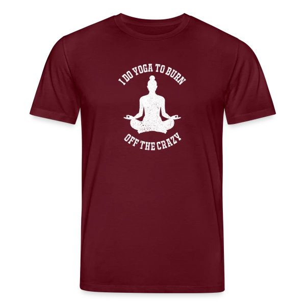 Maquette de T-shirt bio CREATOR Stanley/Stella Unisexe « Humour Yoga Drôle » à personnaliser