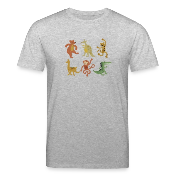 Maquette de T-shirt bio CREATOR Stanley/Stella Unisexe « Animaux Rigolos et Joueurs » à personnaliser