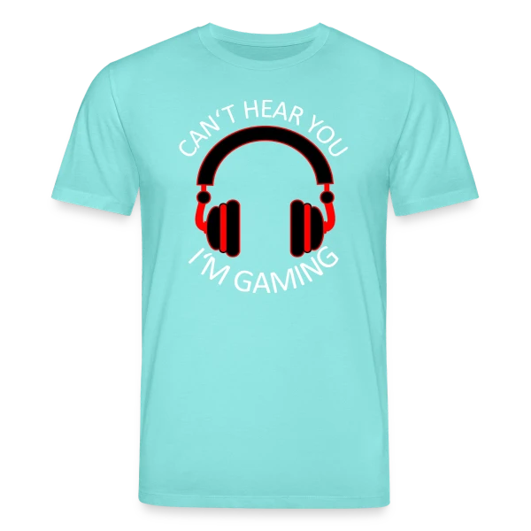 Maquette de T-shirt bio CREATOR Stanley/Stella Unisexe « L'Esprit du Gamer » à personnaliser