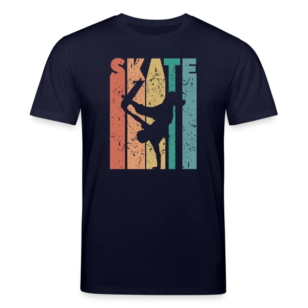Maquette de T-shirt bio CREATOR Stanley/Stella Unisexe « Passion Skate Urbain » à personnaliser