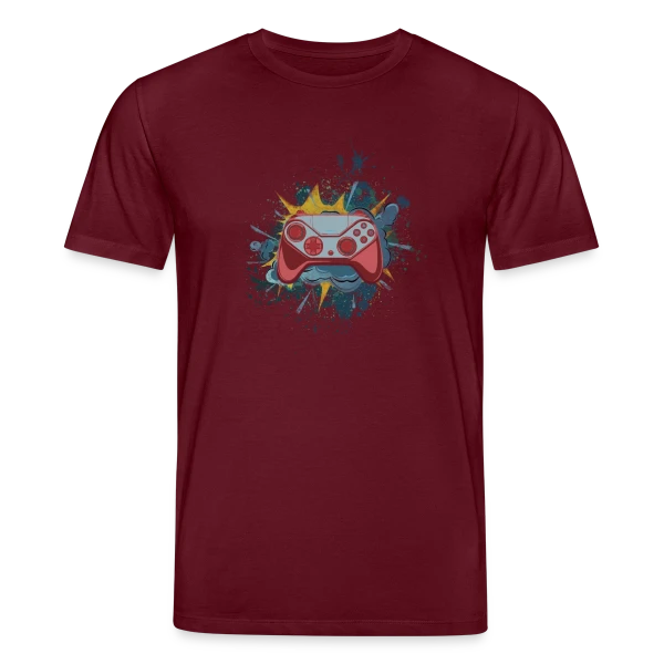 Maquette de T-shirt bio CREATOR Stanley/Stella Unisexe « Fan de Gaming » à personnaliser