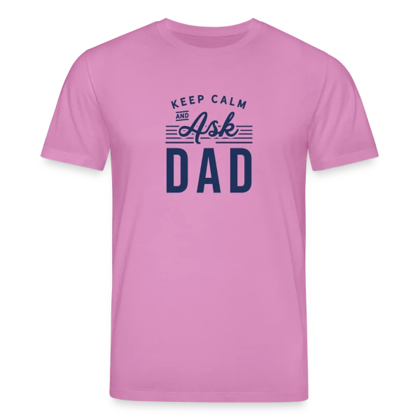Maquette de T-shirt bio CREATOR Stanley/Stella Unisexe « Design Original Fête des Pères - Pour l'Amour de Papa » à personnaliser