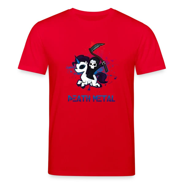 Maquette de T-shirt bio CREATOR Stanley/Stella Unisexe « Fan de Death Metal » à personnaliser