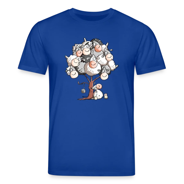 Maquette de T-shirt bio CREATOR Stanley/Stella Unisexe « Petit Mouton Laineux Câlin » à personnaliser
