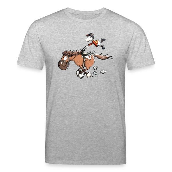 Maquette de T-shirt bio CREATOR Stanley/Stella Unisexe « Galop Sauvage » à personnaliser