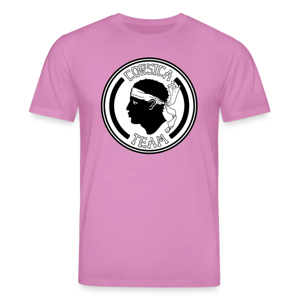 Maquette de T-shirt bio CREATOR Stanley/Stella Unisexe « Team Corsica Maure » à personnaliser
