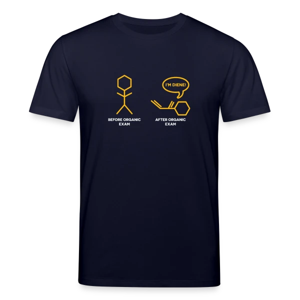 Maquette de T-shirt bio CREATOR Stanley/Stella Unisexe « Blague Chimie Diène » à personnaliser