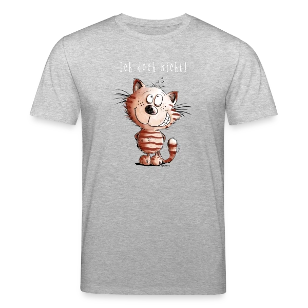 Maquette de T-shirt bio CREATOR Stanley/Stella Unisexe « Pas moi, la chatte coquine - T-shirt humour félin » à personnaliser