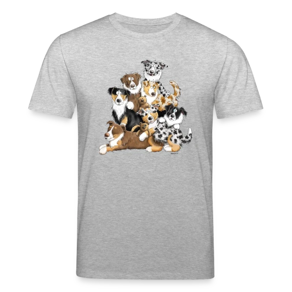 Maquette de T-shirt bio CREATOR Stanley/Stella Unisexe « Berger Australien Rigolo : Le Chaos Adorable » à personnaliser