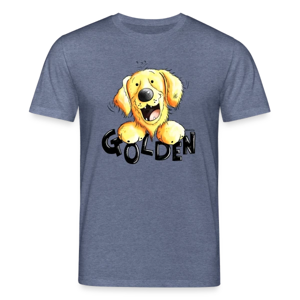 Maquette de Golden Retriever Amusant - Mon Compagnon Fidèle à personnaliser