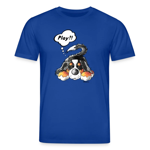 Maquette de T-shirt bio CREATOR Stanley/Stella Unisexe « Chien de Montagne Bernois Joueur » à personnaliser