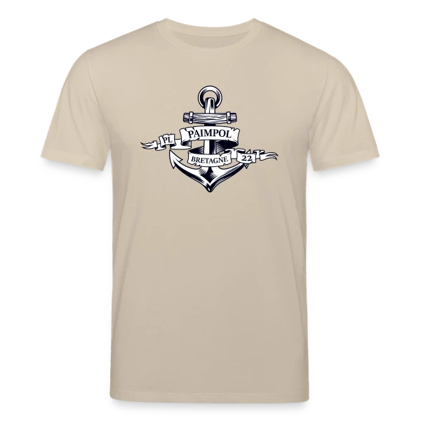Maquette de Paimpol PL 22 Bretagne | T-Shirt Marin Authentique à personnaliser