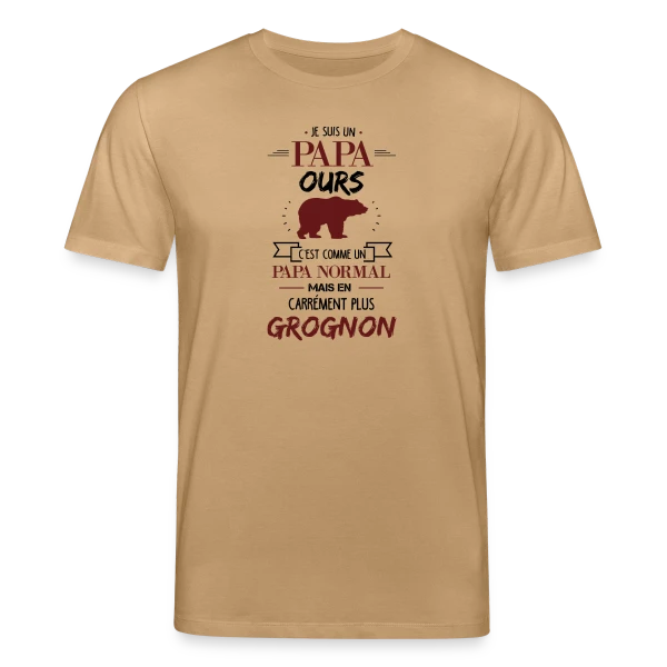 Maquette de Papa Ours Grognon à personnaliser