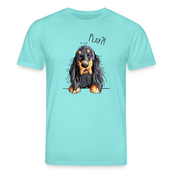 Maquette de Gordon Setter Rigolo Style BD à personnaliser