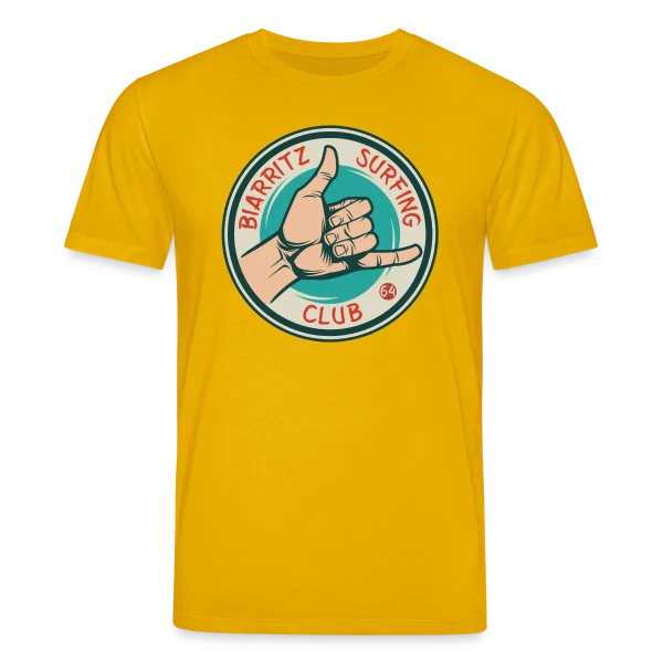 Maquette de Biarritz Surfing Club | T-Shirt Onde & Style Basque à personnaliser