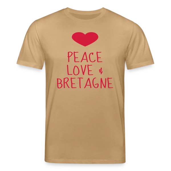 Maquette de Peace Love Bretagne à personnaliser