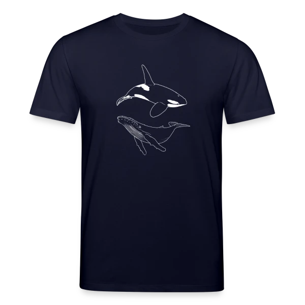 Maquette de T-shirt bio CREATOR Stanley/Stella Unisexe « Vagues de l'Océan » à personnaliser