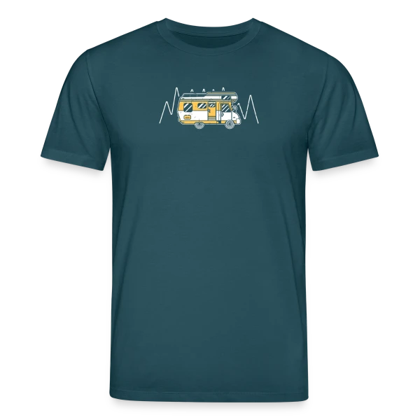Maquette de T-shirt bio CREATOR Stanley/Stella Unisexe « Esprit Camping et Aventure » à personnaliser