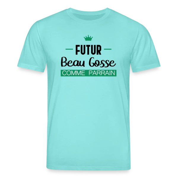 Maquette de Futur Beau Gosse comme Parrain : T-shirt Humour Naissance à personnaliser