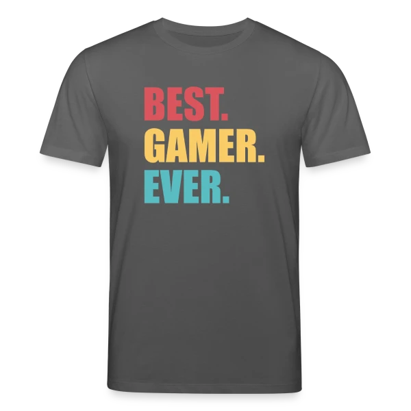 Maquette de T-shirt bio CREATOR Stanley/Stella Unisexe « Esprit Gaming » à personnaliser