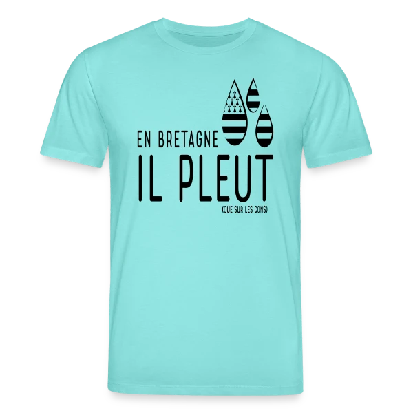 Maquette de Bretagne Pluie Humour à personnaliser