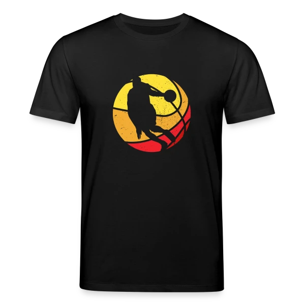 Maquette de T-shirt bio CREATOR Stanley/Stella Unisexe « Passion Basketball - Mon Sport Favori » à personnaliser