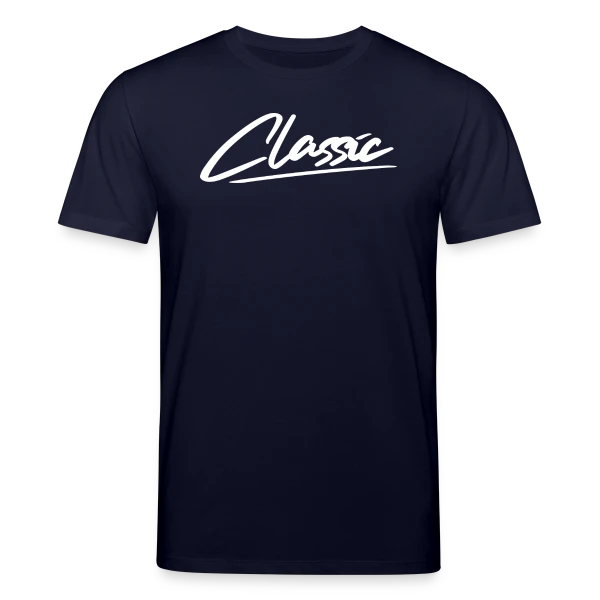 Maquette de T-shirt bio CREATOR Stanley/Stella Unisexe « Inscription Classique Blanche » à personnaliser