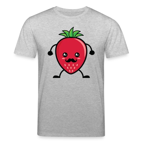 Maquette de T-shirt bio CREATOR Stanley/Stella Unisexe « Fraise Kawaii Adorable et Tendance » à personnaliser