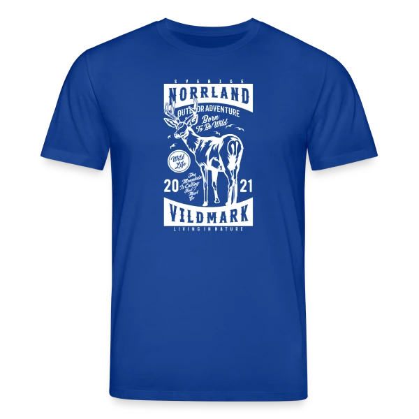 Maquette de T-shirt bio CREATOR Stanley/Stella Unisexe « Norrland Vildmark 2021 : Exploration Grand Nord » à personnaliser