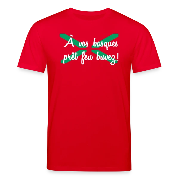 Maquette de À Vos Basques, Prêt, Feu, Buvez ! - Humour Basque à personnaliser
