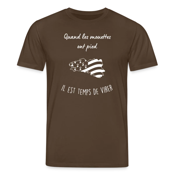 Maquette de T-shirt bio CREATOR Stanley/Stella Unisexe « Bretagne Élégante » à personnaliser