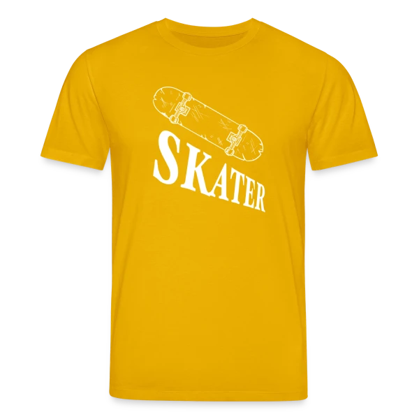 Maquette de T-shirt bio CREATOR Stanley/Stella Unisexe « Skater: Un Mode de Vie » à personnaliser