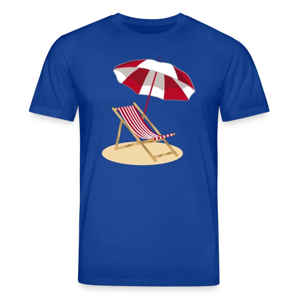 Maquette de T-shirt bio CREATOR Stanley/Stella Unisexe « Évasion Plage & Soleil » à personnaliser