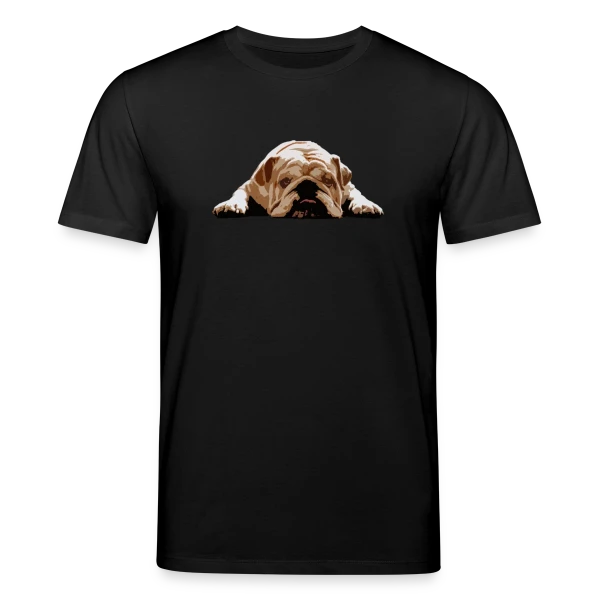 Maquette de T-shirt bio CREATOR Stanley/Stella Unisexe « Bulldog Anglais Humour » à personnaliser