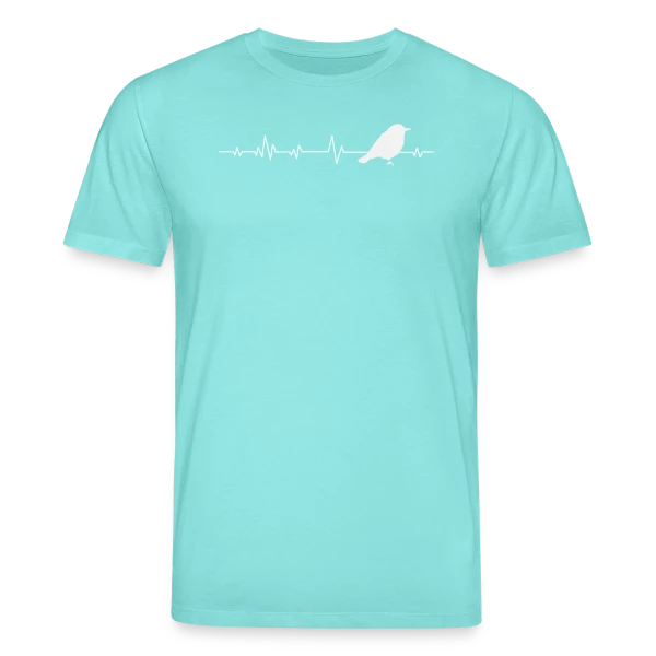 Maquette de T-shirt bio CREATOR Stanley/Stella Unisexe « Silhouette Oiseau Élégant » à personnaliser