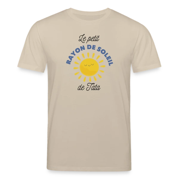 Maquette de T-shirt bio CREATOR Stanley/Stella Unisexe « Le Rayon de Soleil de Tata » à personnaliser