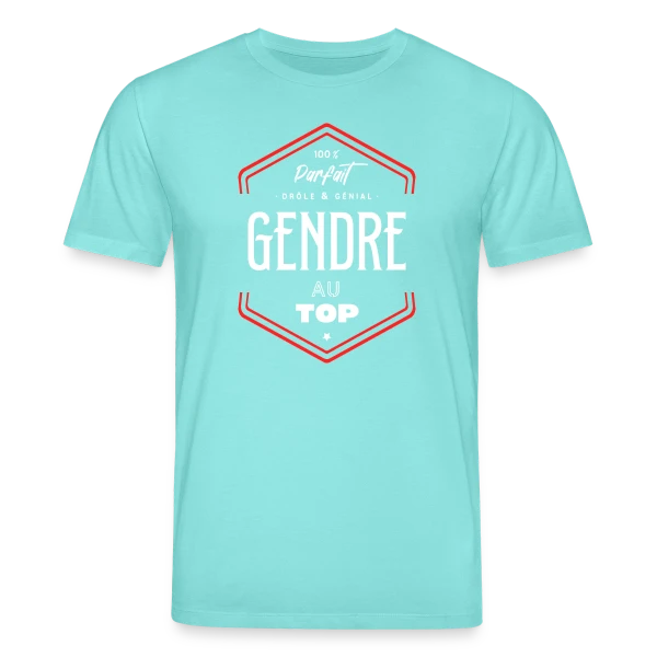 Maquette de T-shirt bio CREATOR Stanley/Stella Unisexe « Gendre Parfait et au Top » à personnaliser