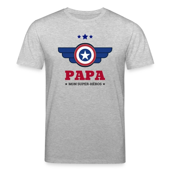 Maquette de Super Papa Héros à personnaliser