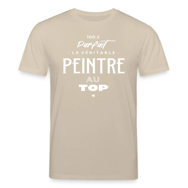 Maquette de T-shirt bio CREATOR Stanley/Stella Unisexe « L'Artiste Qui Illumine » à personnaliser