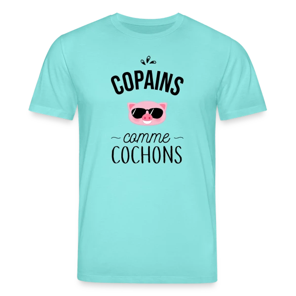 Maquette de Copains comme Cochons - Duo d'Amis à personnaliser