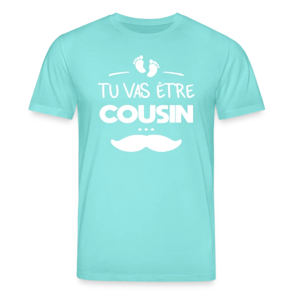 Maquette de Annonce Grossesse "Tu vas être cousin" à personnaliser