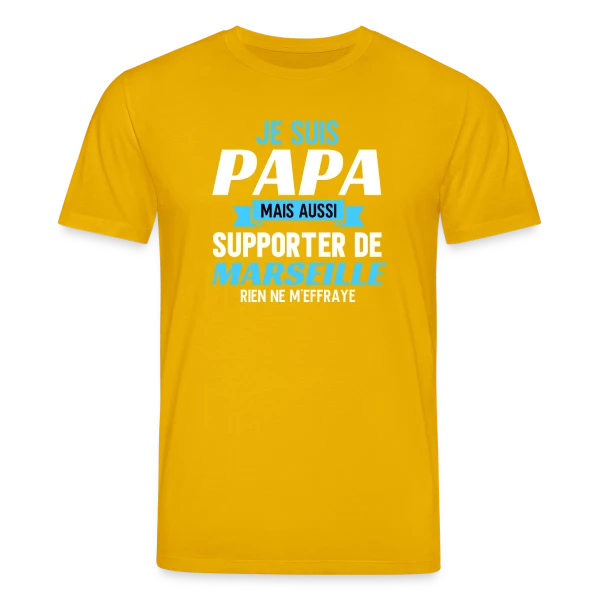 Maquette de Papa Supporter Marseillais à personnaliser