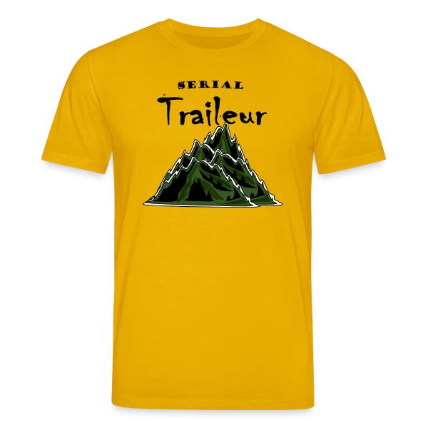 Maquette de T-shirt bio CREATOR Stanley/Stella Unisexe « Serial Traileur » à personnaliser