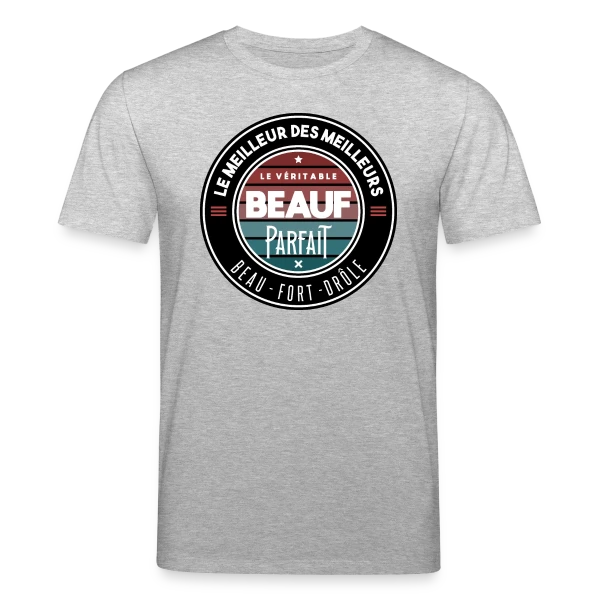 Maquette de Le Véritable Beauf Parfait : Le T-shirt Humour Homme à personnaliser