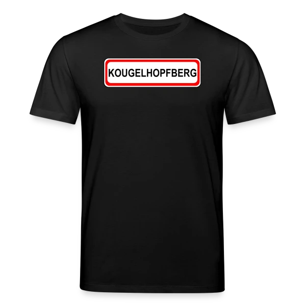 Maquette de T-shirt bio CREATOR Stanley/Stella Unisexe « Kougelhopfberg: Le Sommet du Goût Alsacien » à personnaliser